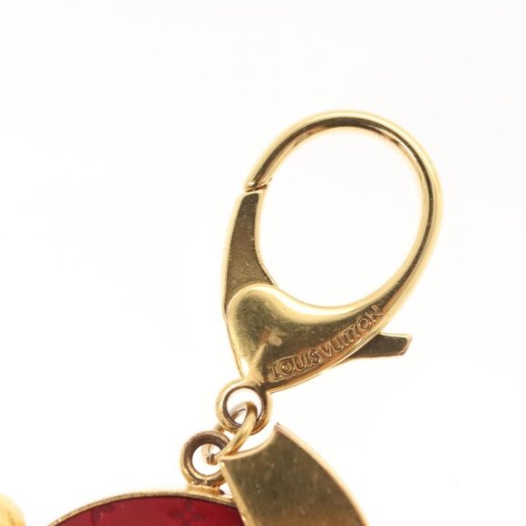 LOUIS VUITTON Bijoux Sac Animalia Lapin Charm Metal Red M66129 LV Auth 140085 - Picture 13 of 13